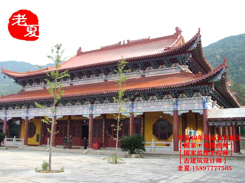 福建寺庙设计规划图，福州莆田寺庙规划方案