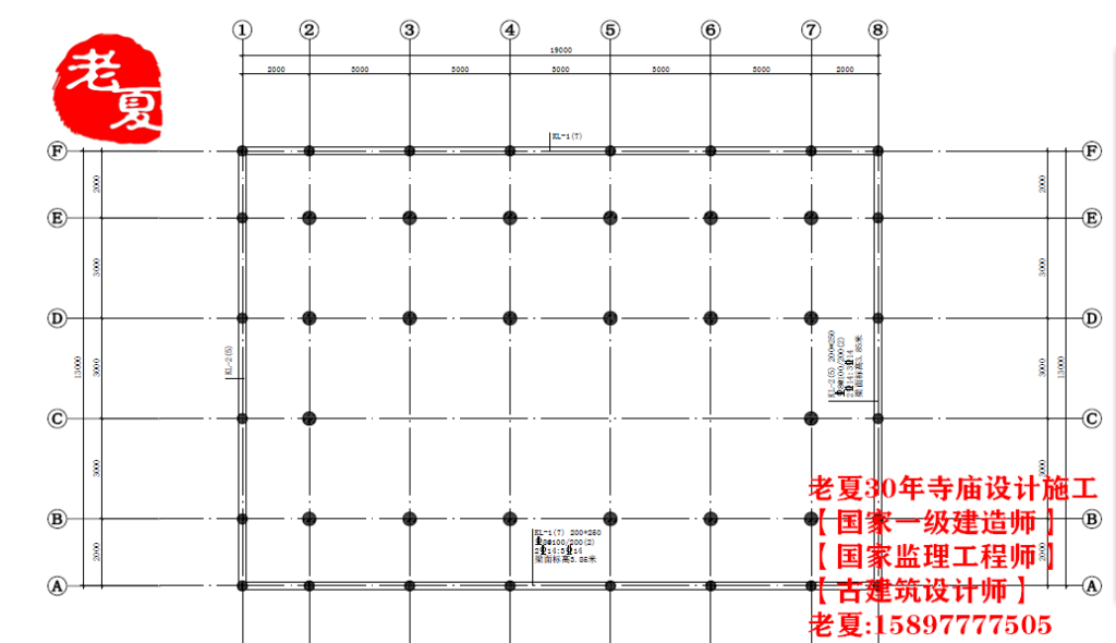 仿明清寺庙设计图纸，仿汉唐寺庙设计规划方案