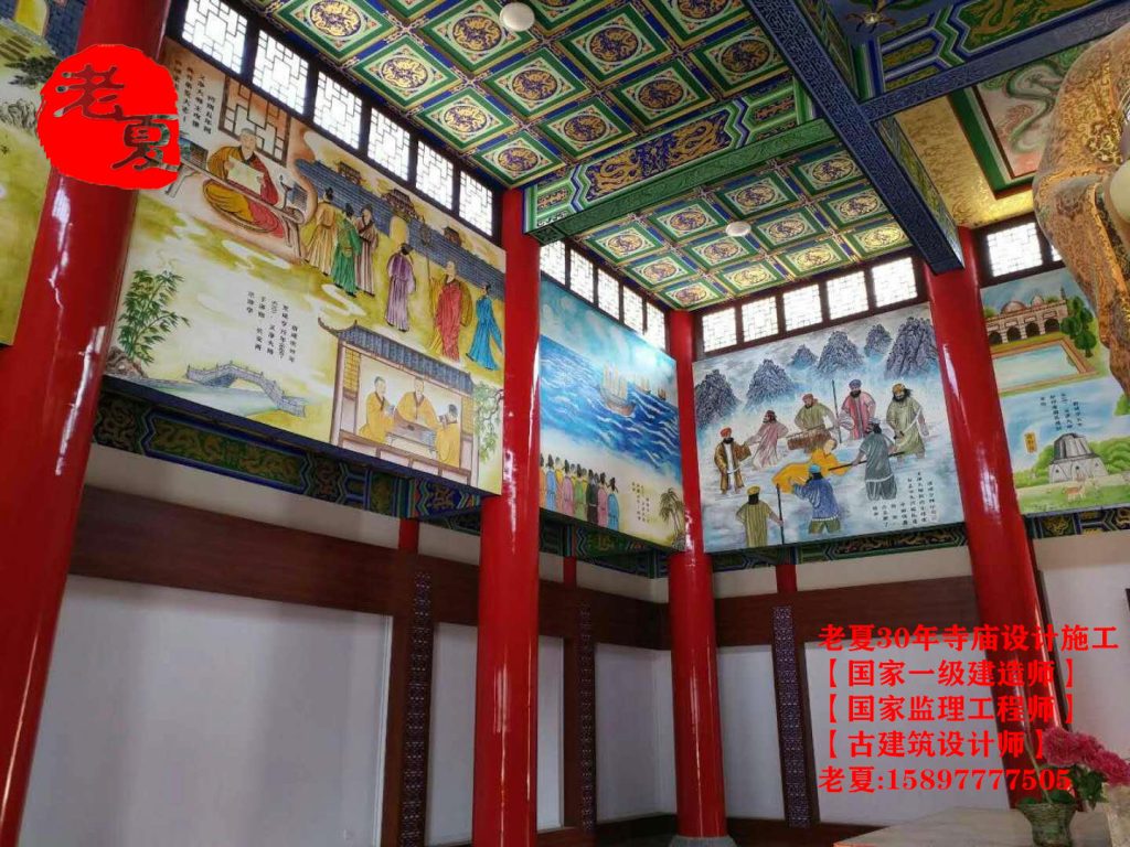   2024年最经典：寺庙设计效果图，寺庙设计规划鸟瞰图方案，寺庙设计平面图布局图