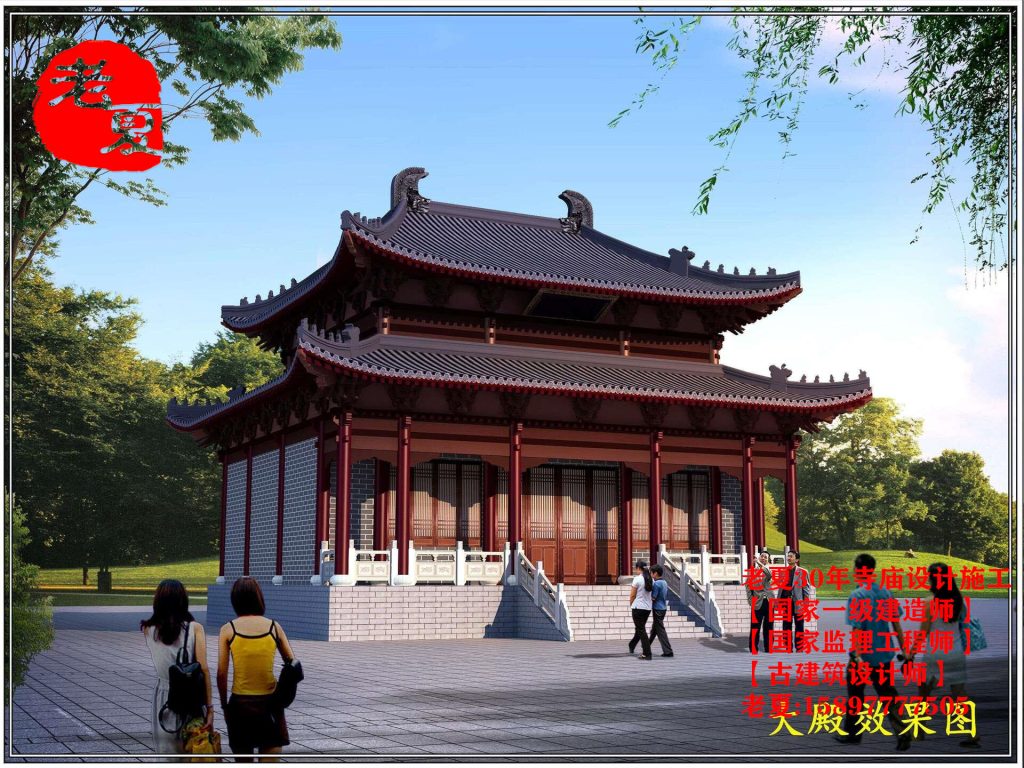 2022年寺庙设计图纸方案