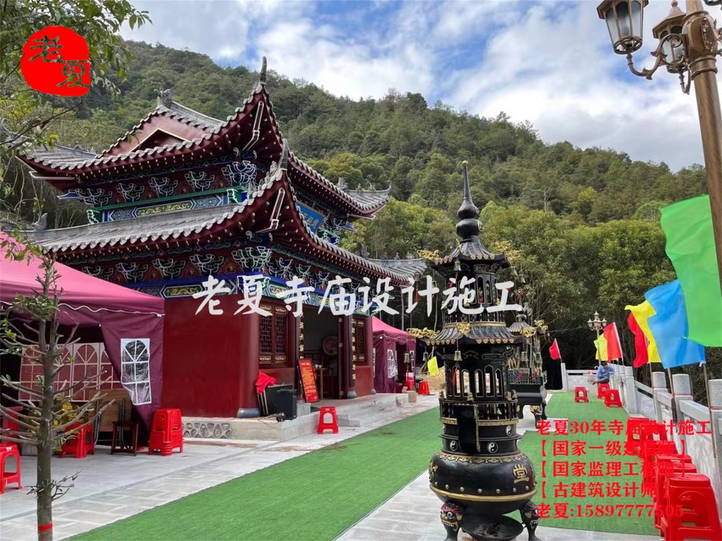 山东寺庙设计哪家比较专业，日照寺庙设计图纸规划