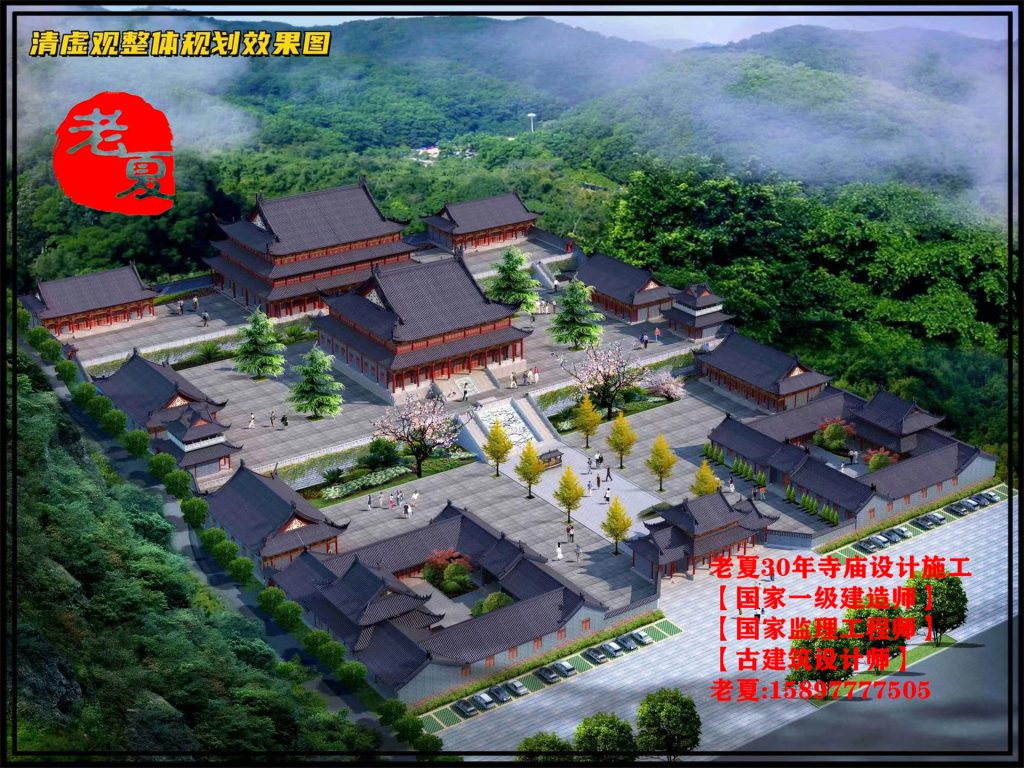 深圳广州寺庙设计，珠海寺庙设计规划图