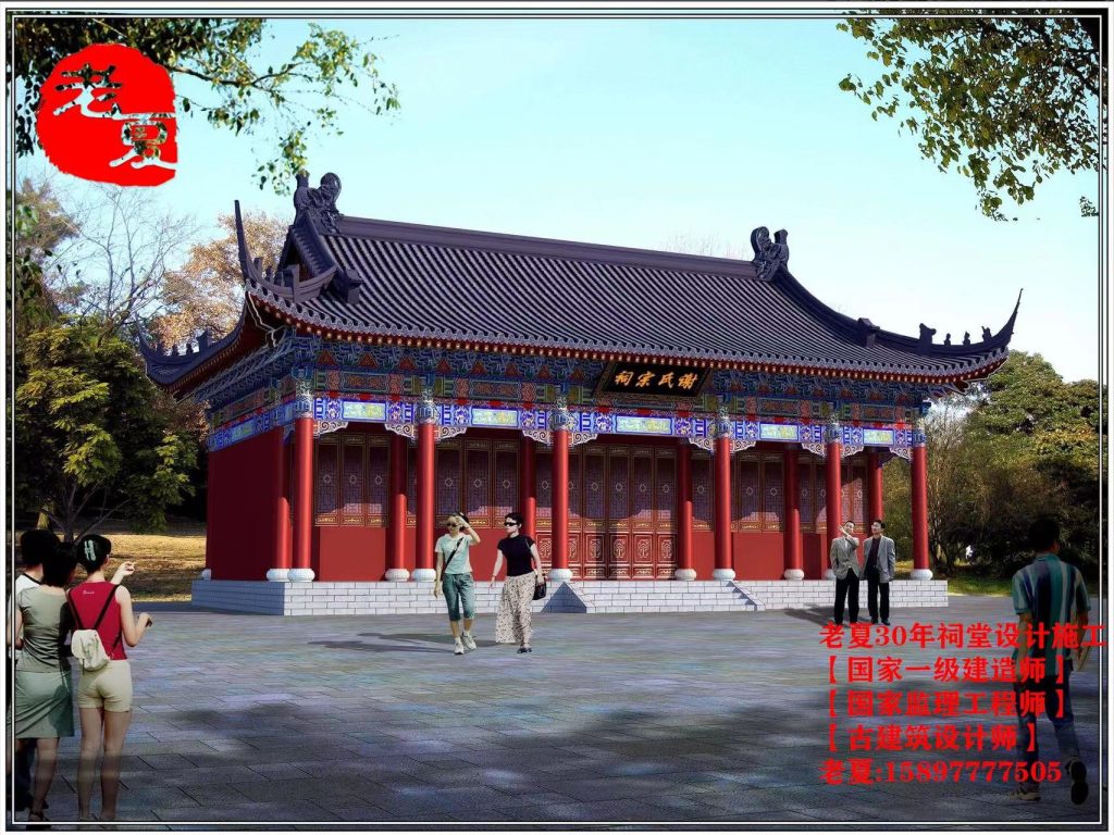 个人建小庙设计图纸方案，农村小寺庙设计图